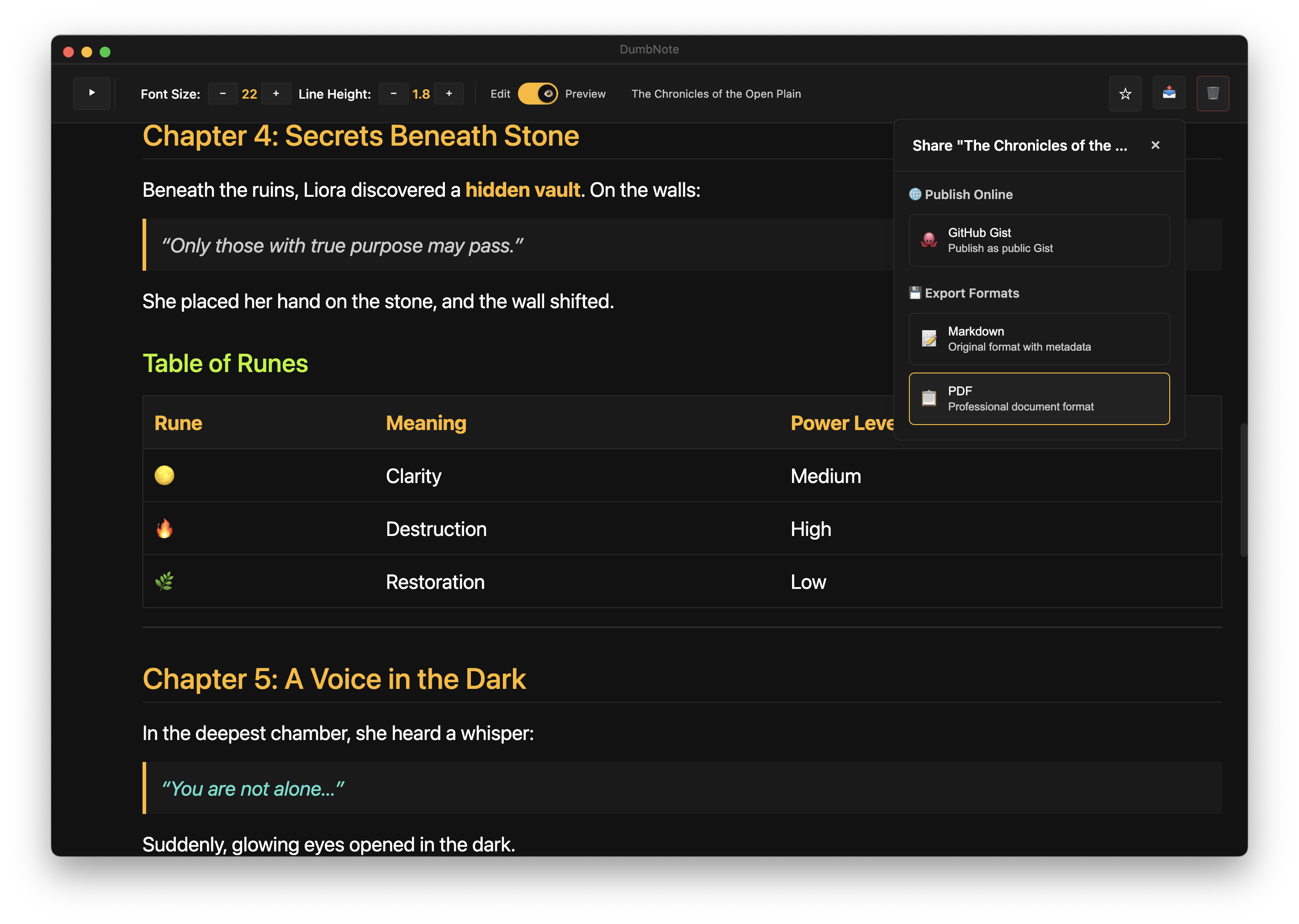 Feature 3 Screenshot
